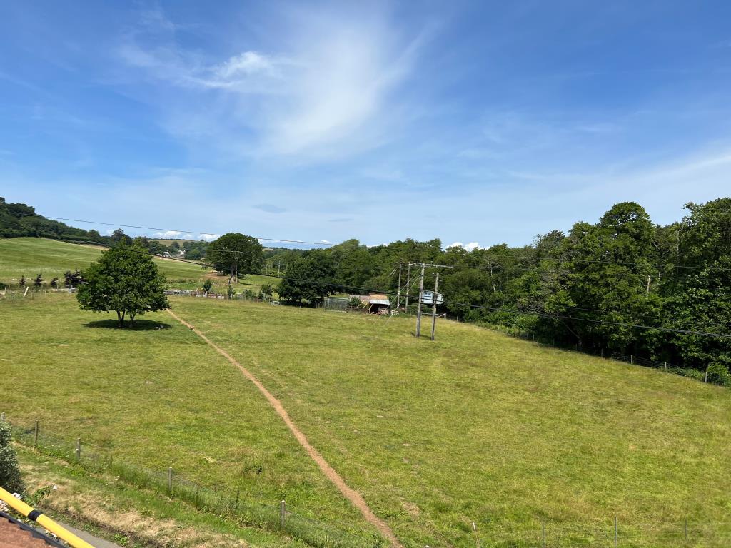 Lot: 89 - THREE-BEDROOM COTTAGE WITH COUNTRYSIDE VIEWS - View from Attic Room